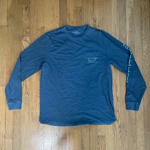 Blue Vineyard Vines Long Sleeve